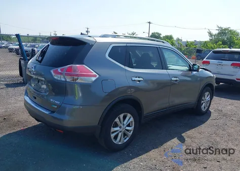 2014 Nissan Rogue Sv z USA, uszkodzony, nr VIN 5N1AT2MV4EC787887